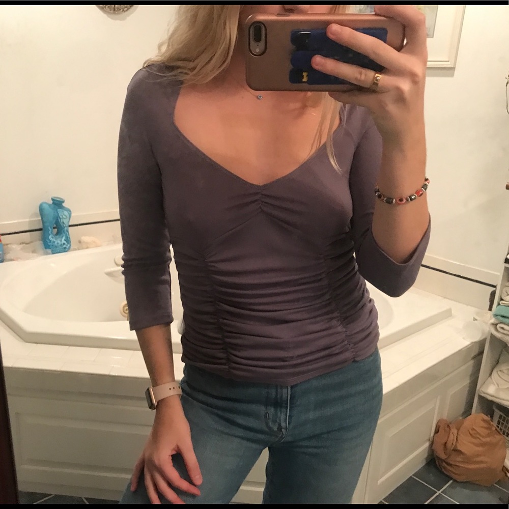 Ruched BEBE top